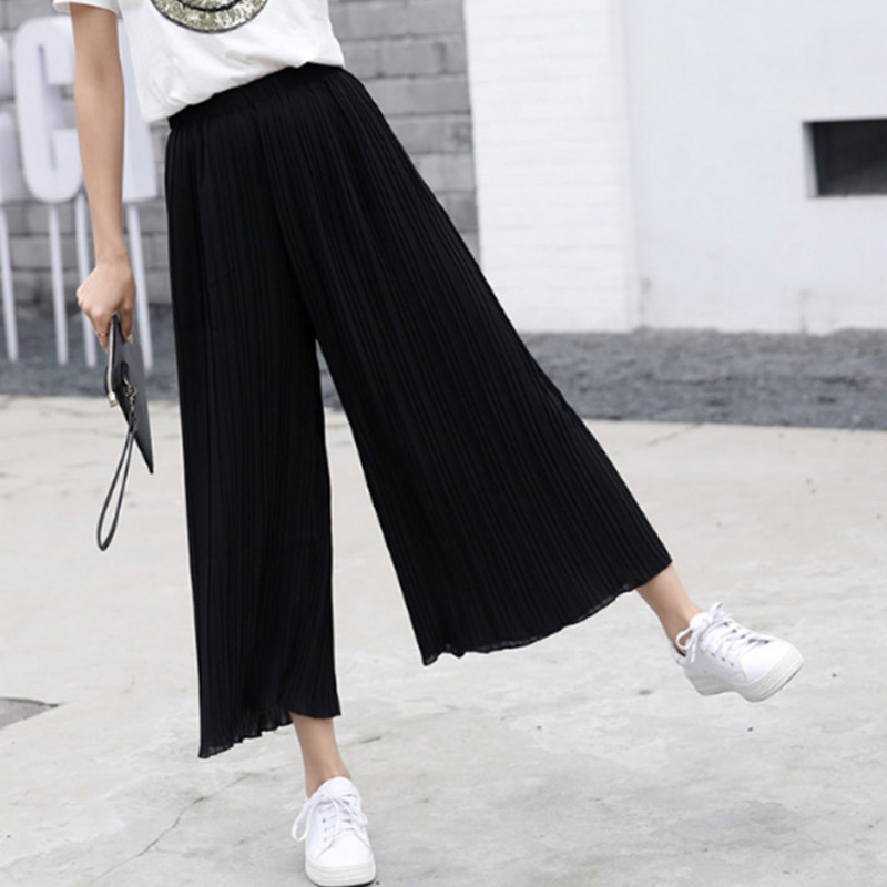 Women Chiffon Loose Pants High Waist Ruffled Hem Thin Pleated Trumpet Casual Trousers NYZ Shop, Coffee
Women Chiffon Loose Pants High Waist Ruffled Hem Thin Pleated Trumpet Casual Trousers NYZ Shop, Coffee