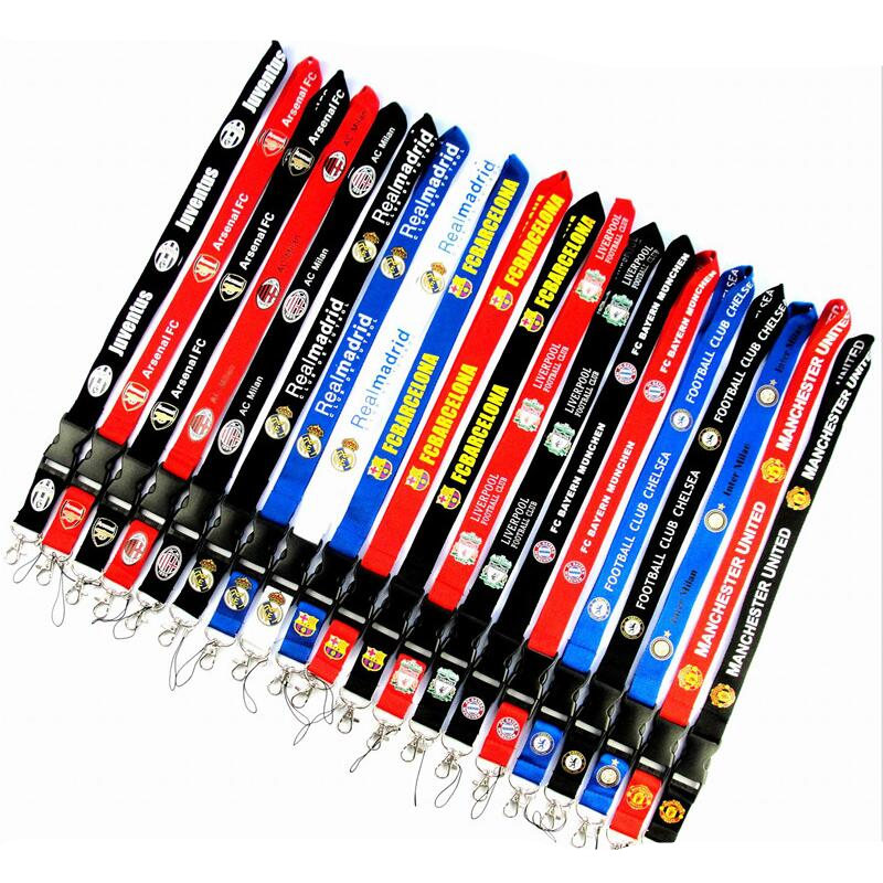 Soccer Team Cell Phone Lanyard Neck Straps Fashion Car Keychain Cell Phone Straps ID Badge Holder Rope Lanyard 20 Styles, Slivery;golden
Soccer Team Cell Phone Lanyard Neck Straps Fashion Car Keychain Cell Phone Straps ID Badge Holder Rope Lanyard 20 Styles, Slivery;golden