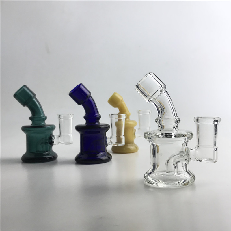 3.5 inch oil rigs glass bong with green blue yellow clear 14mm female heady beaker bongs hand pipes for smoking
3.5 inch oil rigs glass bong with green blue yellow clear 14mm female heady beaker bongs hand pipes for smoking