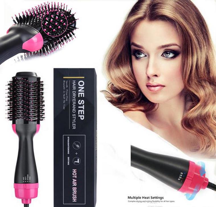 One Step Hair Dryer Brush and Volumizer Blow straightener and curler salon 4 in 1 roller Electric Hot Air Curling Iron comb
One Step Hair Dryer Brush and Volumizer Blow straightener and curler salon 4 in 1 roller Electric Hot Air Curling Iron comb