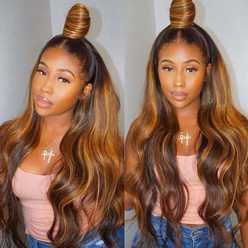 Highlight Wavy Blonde 180desnity Human Hair Lace Front Wigs Mixed Color Blonde Remy Malaysia Human Hair Full Lace Wigs for Women, 13x3 lace front wig
Highlight Wavy Blonde 180desnity Human Hair Lace Front Wigs Mixed Color Blonde Remy Malaysia Human Hair Full Lace Wigs for Women, 13x3 lace front wig