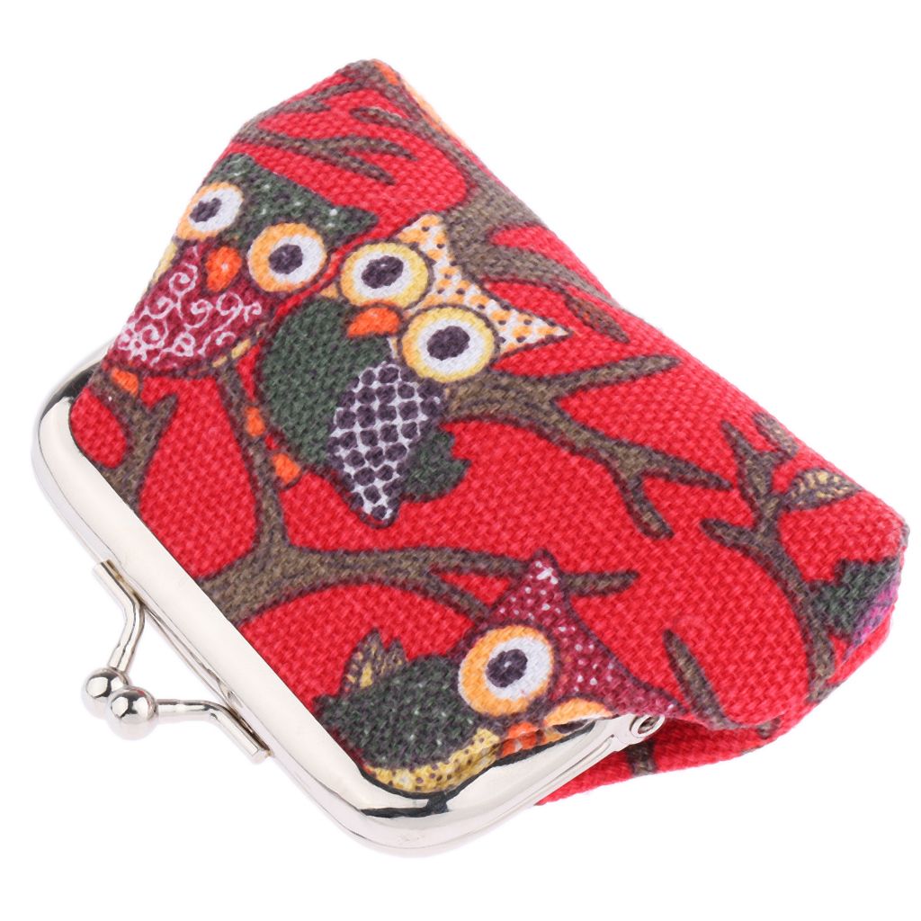 Cute Cartoon Owl Pattern Canvas Small Wallet, Mini Purse, Money Clasp Pouch, for Coin Card Holder
Cute Cartoon Owl Pattern Canvas Small Wallet, Mini Purse, Money Clasp Pouch, for Coin Card Holder
