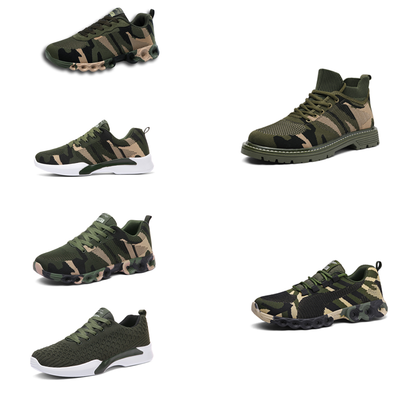 High Quality 2020 No-Brand Designer Shoes Men Women Sports Shoes Camouflage Army Green Outdoor Trainer Siez 35-44 Style 17, Item #2
High Quality 2020 No-Brand Designer Shoes Men Women Sports Shoes Camouflage Army Green Outdoor Trainer Siez 35-44 Style 17, Item #2