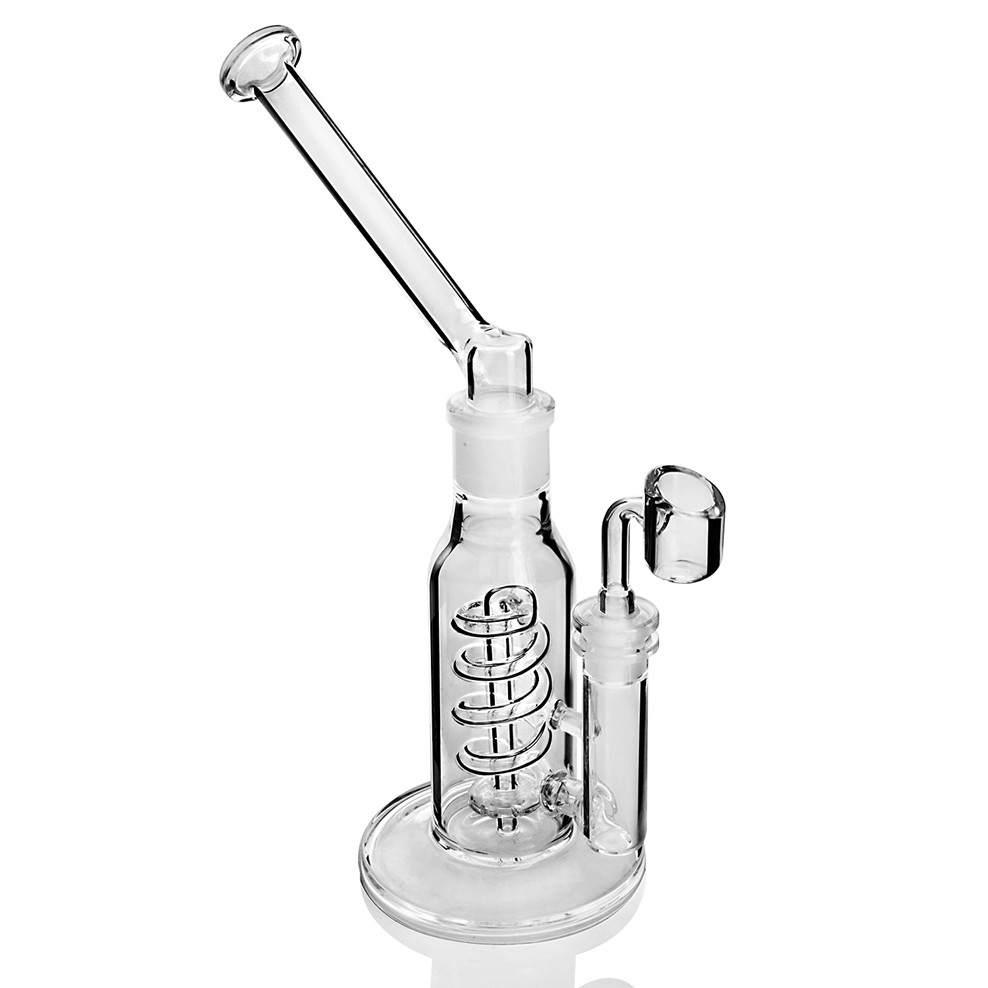 11 inchs Freezable coil glass water bongs hookahs bubbler recycler oil rigs dab smoking accessories tobacco Water Pipes
11 inchs Freezable coil glass water bongs hookahs bubbler recycler oil rigs dab smoking accessories tobacco Water Pipes