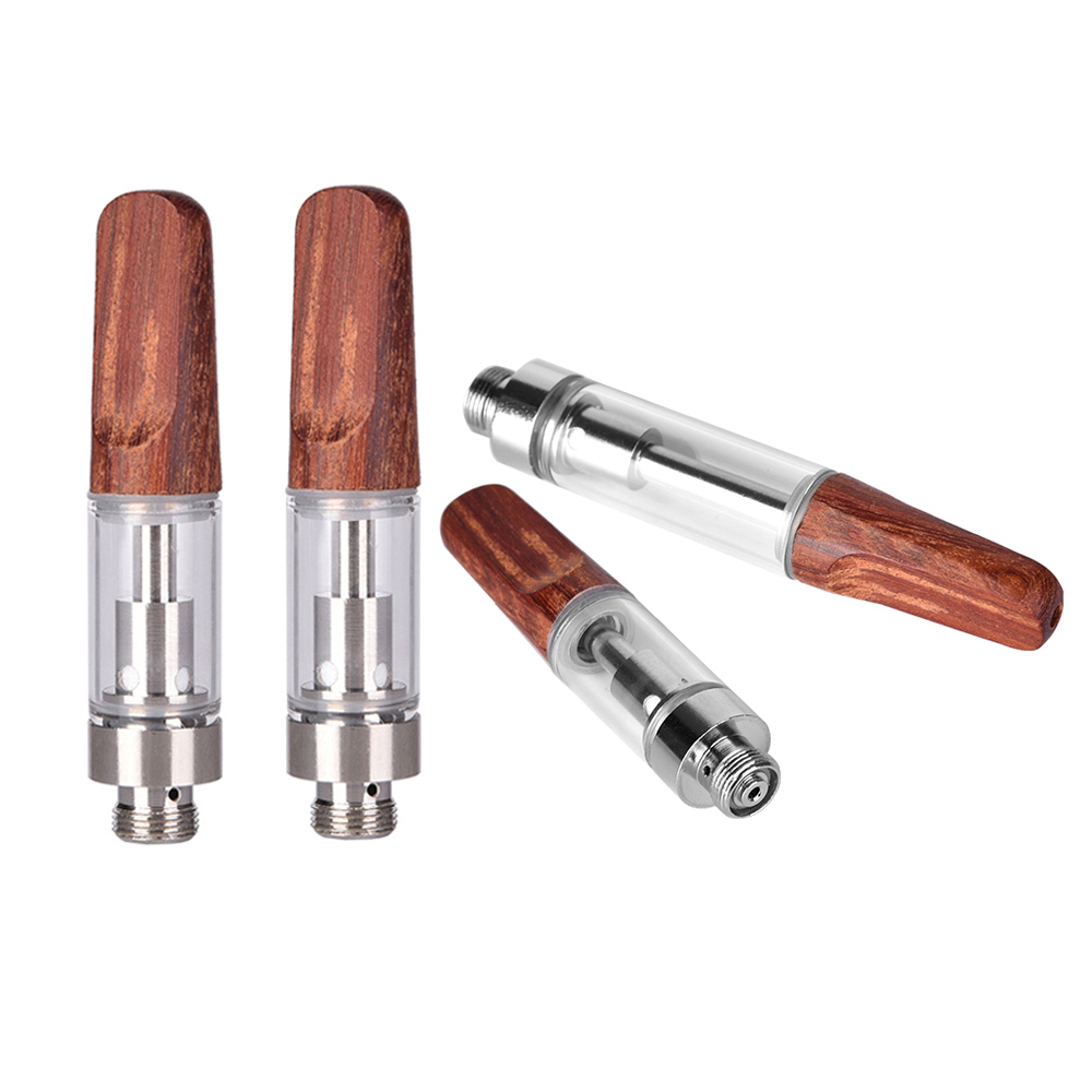 retail .5ml 1ml 510 thread Glass ceramic coil vape cartridge with wood tip For thick CO2 viscous oil PK G5 AC1003
retail .5ml 1ml 510 thread Glass ceramic coil vape cartridge with wood tip For thick CO2 viscous oil PK G5 AC1003