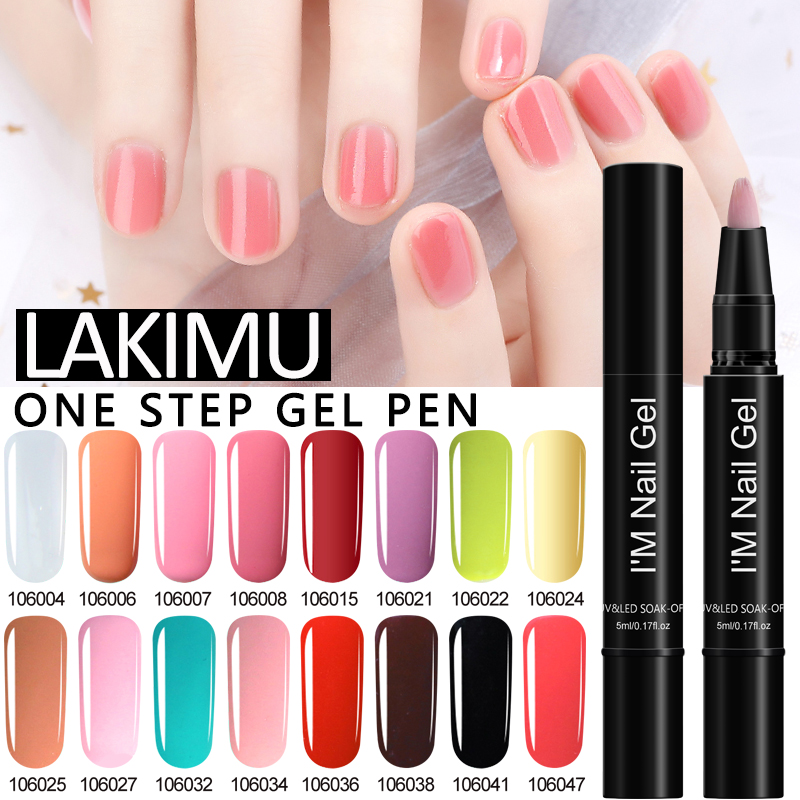 LAKIMU 1pcs/lot Nail Gel Painting Varnish Pen Semi-permanent Nail Gel Polish Easy To Use UV Lacquer Art Brush Pens, Fs001
LAKIMU 1pcs/lot Nail Gel Painting Varnish Pen Semi-permanent Nail Gel Polish Easy To Use UV Lacquer Art Brush Pens, Fs001