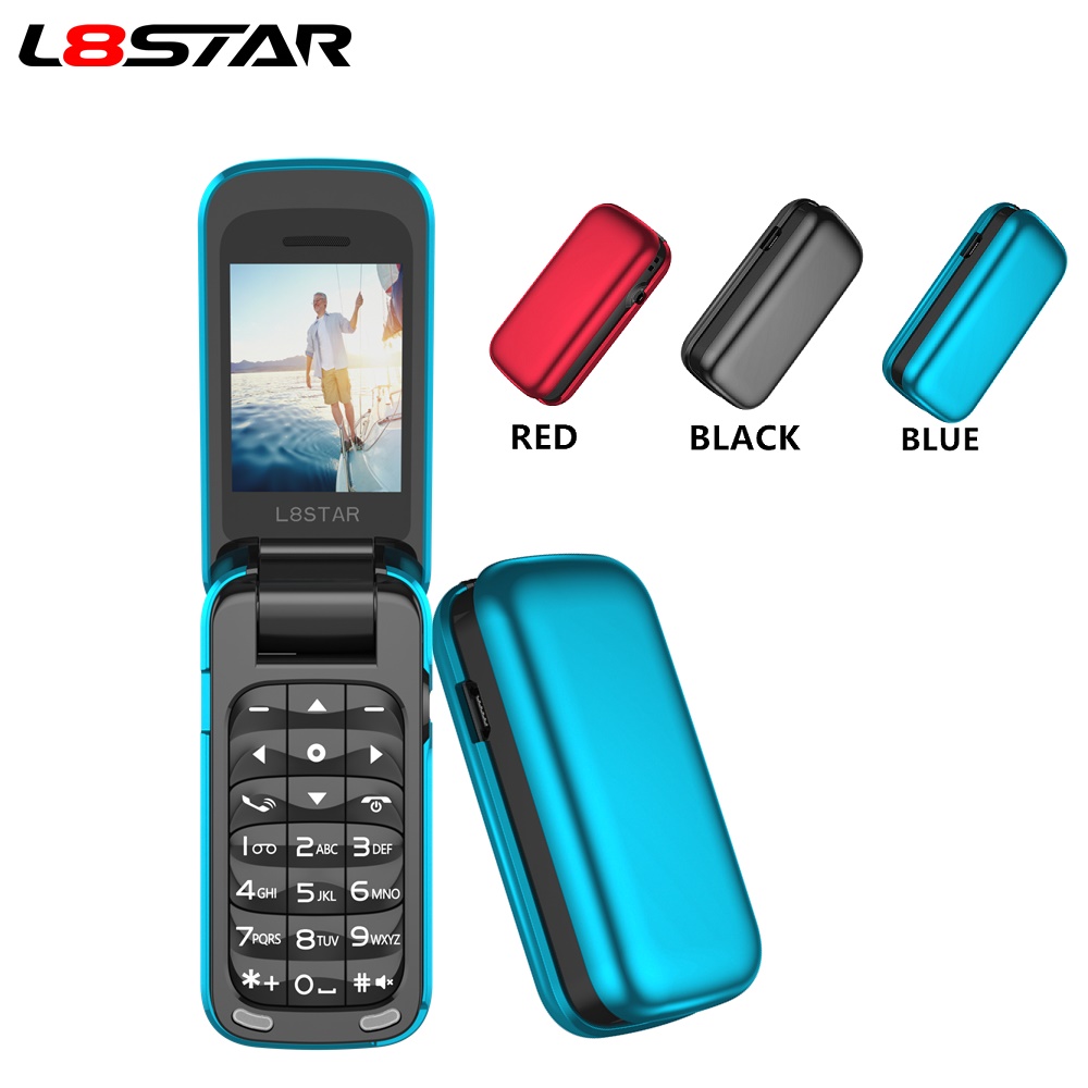 Unlocked L8star BM60 Mini Flip Music cell Phone FM Radio Magic Voice Changer 3.5 Earphone Jack Mp3 Player Bluetooth Dial Mobile Phones, Red
Unlocked L8star BM60 Mini Flip Music cell Phone FM Radio Magic Voice Changer 3.5 Earphone Jack Mp3 Player Bluetooth Dial Mobile Phones, Red