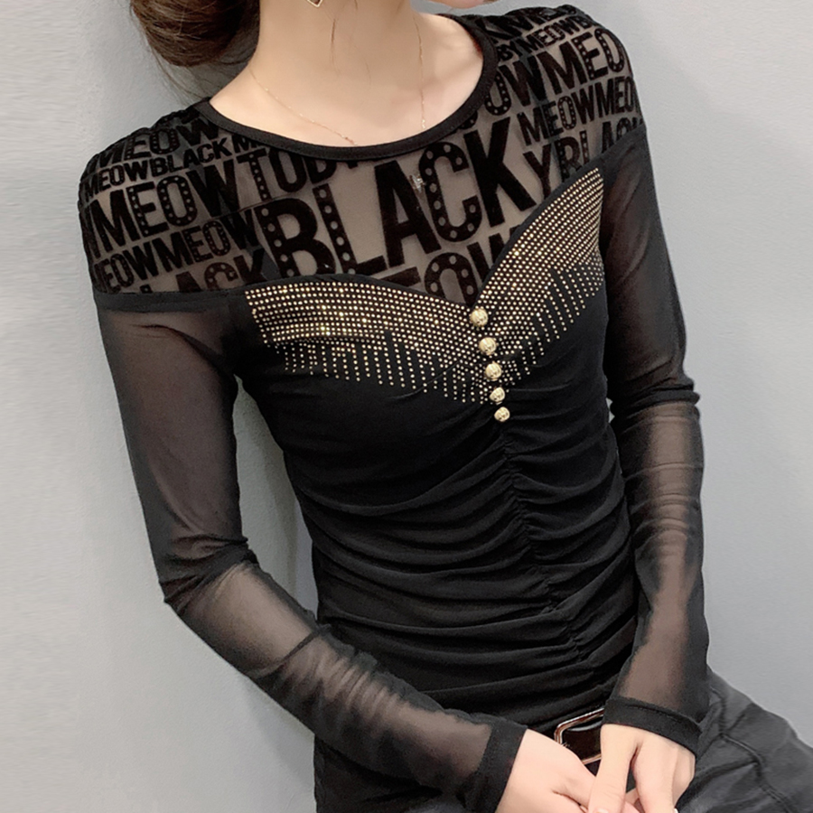 ladies blouses 2020 spring new leopard shirt mesh blouse shirt ladies long sleeve tops womens blouse blusas, Black
ladies blouses 2020 spring new leopard shirt mesh blouse shirt ladies long sleeve tops womens blouse blusas, Black
