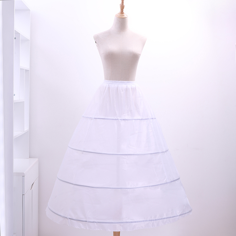 Four-ring Skirt Elastic Belt Adjustable Bride Wedding Fluffy Lining Skirt Qi Women, White
Four-ring Skirt Elastic Belt Adjustable Bride Wedding Fluffy Lining Skirt Qi Women, White