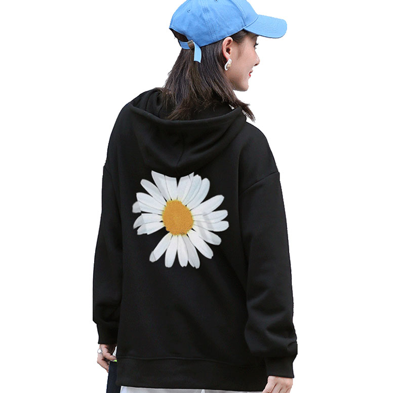 Spring Daisy Printing Hoodies Women Black Long Sleeve Pink Sweashirt Woman Ins White Clothes 6 Colors Hoodie
Spring Daisy Printing Hoodies Women Black Long Sleeve Pink Sweashirt Woman Ins White Clothes 6 Colors Hoodie