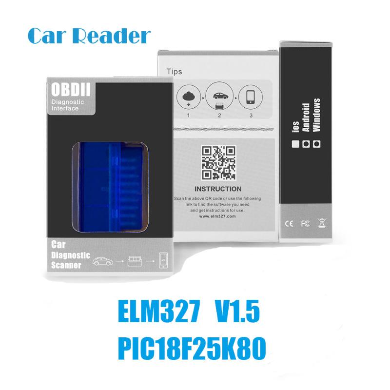 2020 For Android OBD2 ELM327 PIC18F25K80 chip V1.5 Bluetooth 2.0 Car Diagnostic Tool MINI elm 327 OBD Scanner Fault code reader
2020 For Android OBD2 ELM327 PIC18F25K80 chip V1.5 Bluetooth 2.0 Car Diagnostic Tool MINI elm 327 OBD Scanner Fault code reader