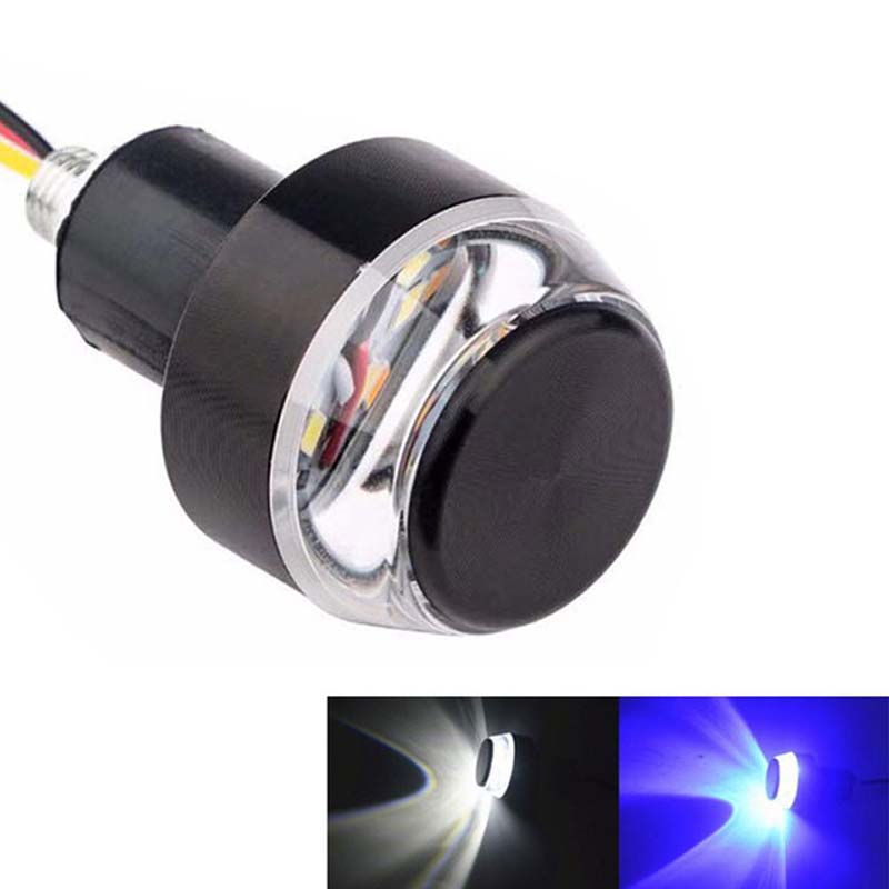 Motorcycle Handlebar Turn Signals Light Universal Indicator Lighting Motorbike Accessories Changable Signal Lamps