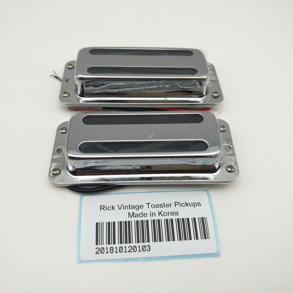 NEW Rick Vintage Toaster Pickups chrome pickups 1 Set Free Shipping factory outlet
NEW Rick Vintage Toaster Pickups chrome pickups 1 Set Free Shipping factory outlet