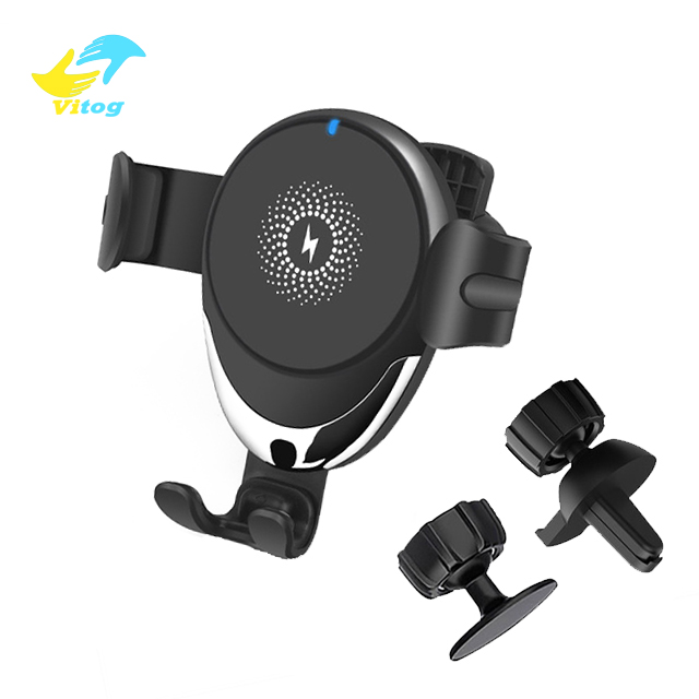 Vitog Qi Car Wireless Charger for Samsung S10 S9 15W Car Mount Fast Wireless Charging Car Phone Holder
Vitog Qi Car Wireless Charger for Samsung S10 S9 15W Car Mount Fast Wireless Charging Car Phone Holder