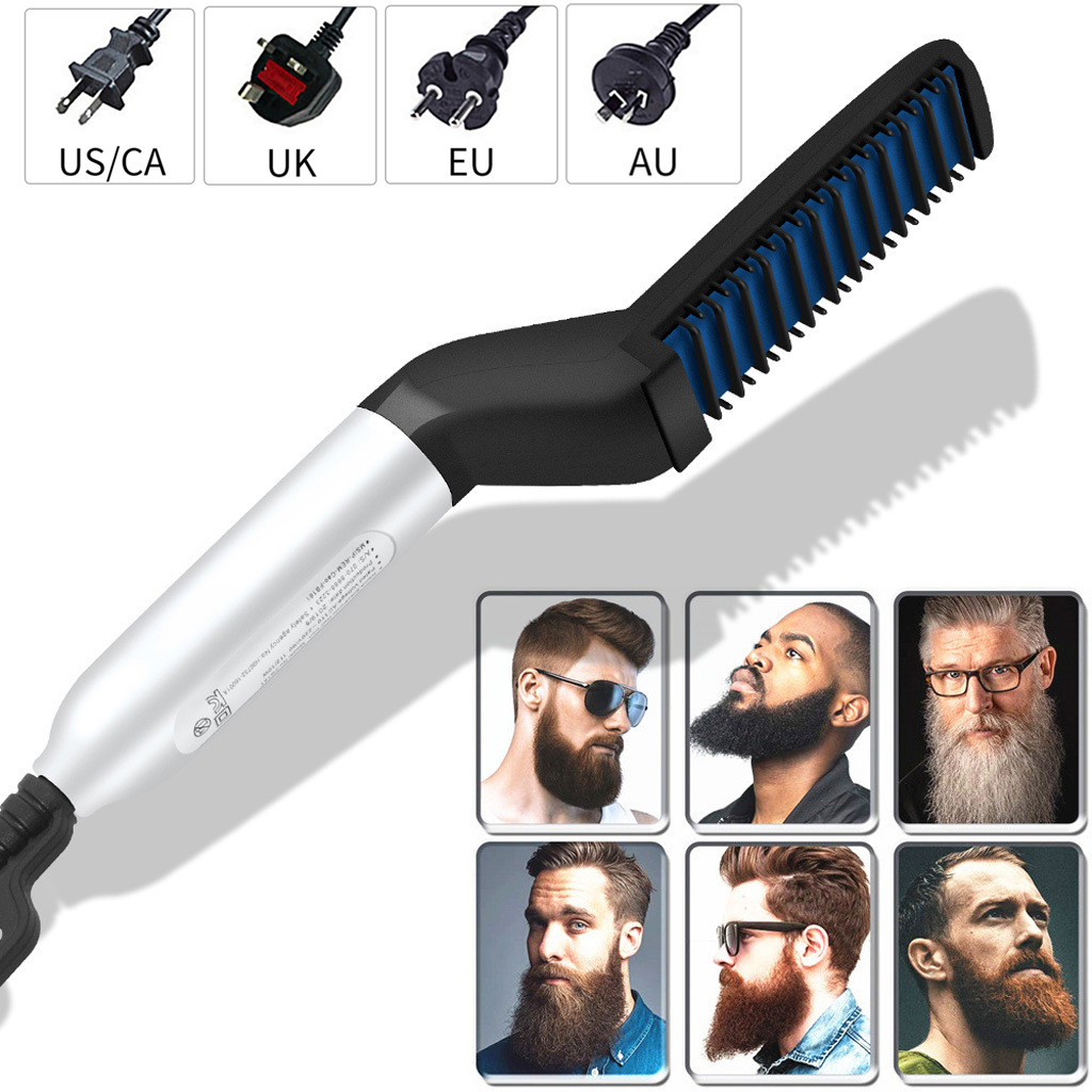 Multifunctional Hair Comb Brush Beard Straightener Hair Straighten Electric Beard Straightening Comb Quick Hair Styler For Men
Multifunctional Hair Comb Brush Beard Straightener Hair Straighten Electric Beard Straightening Comb Quick Hair Styler For Men