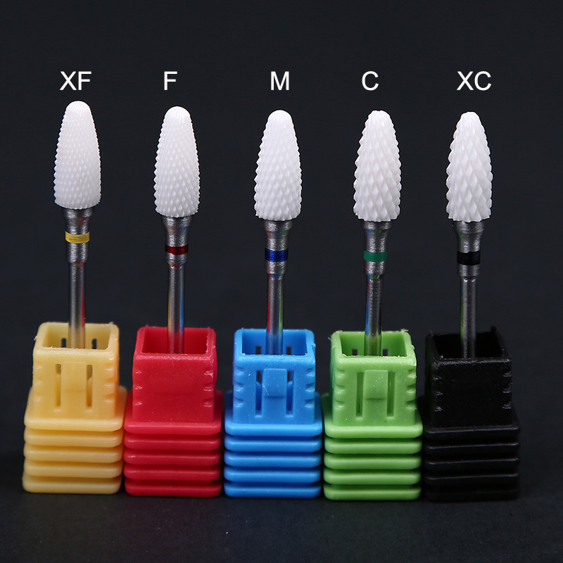 Manicure Machine Portable Rechargeble Electric Glazing Nail Drill Pedicure Files Ceramic Drill Bits Nail Equipment For Free Shipping