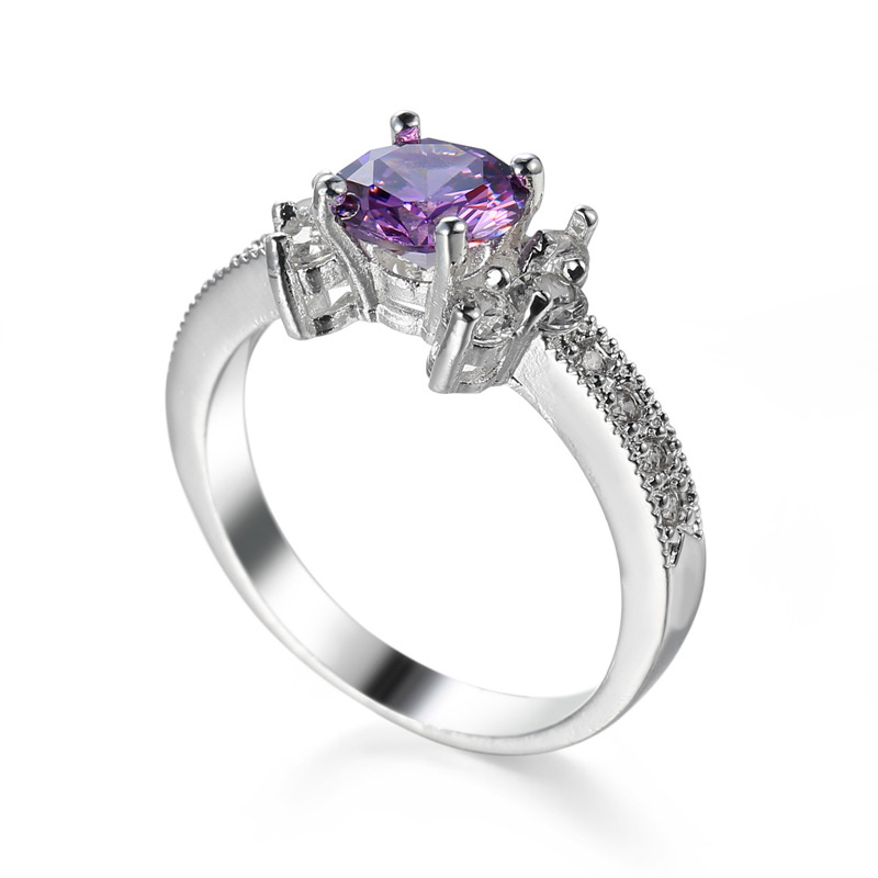 Wholesale 6 Pcs/Lot Luckyshine Fashion For Woman Rings Amethyst Zircon Gems Silver Rings Wedding Family Friend Holiday Gift Rings
Wholesale 6 Pcs/Lot Luckyshine Fashion For Woman Rings Amethyst Zircon Gems Silver Rings Wedding Family Friend Holiday Gift Rings