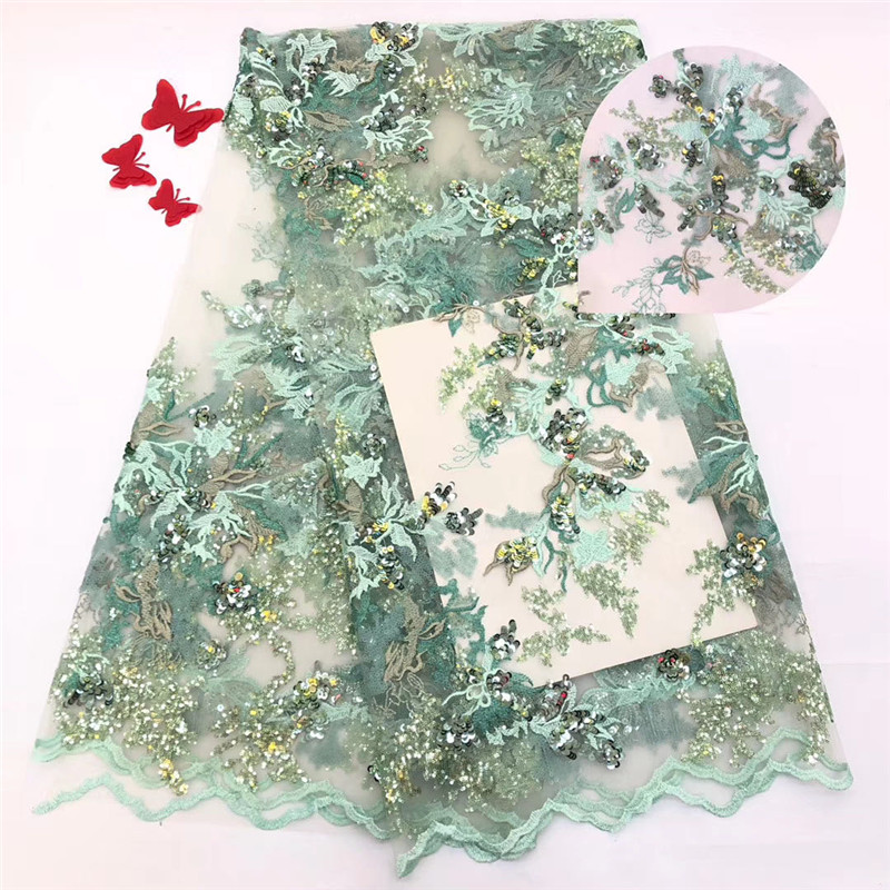 African Lace Fabric With Sequin And Embroidery Flower 5yard Sequin Lace Fabric High Quality African Wedding
African Lace Fabric With Sequin And Embroidery Flower 5yard Sequin Lace Fabric High Quality African Wedding