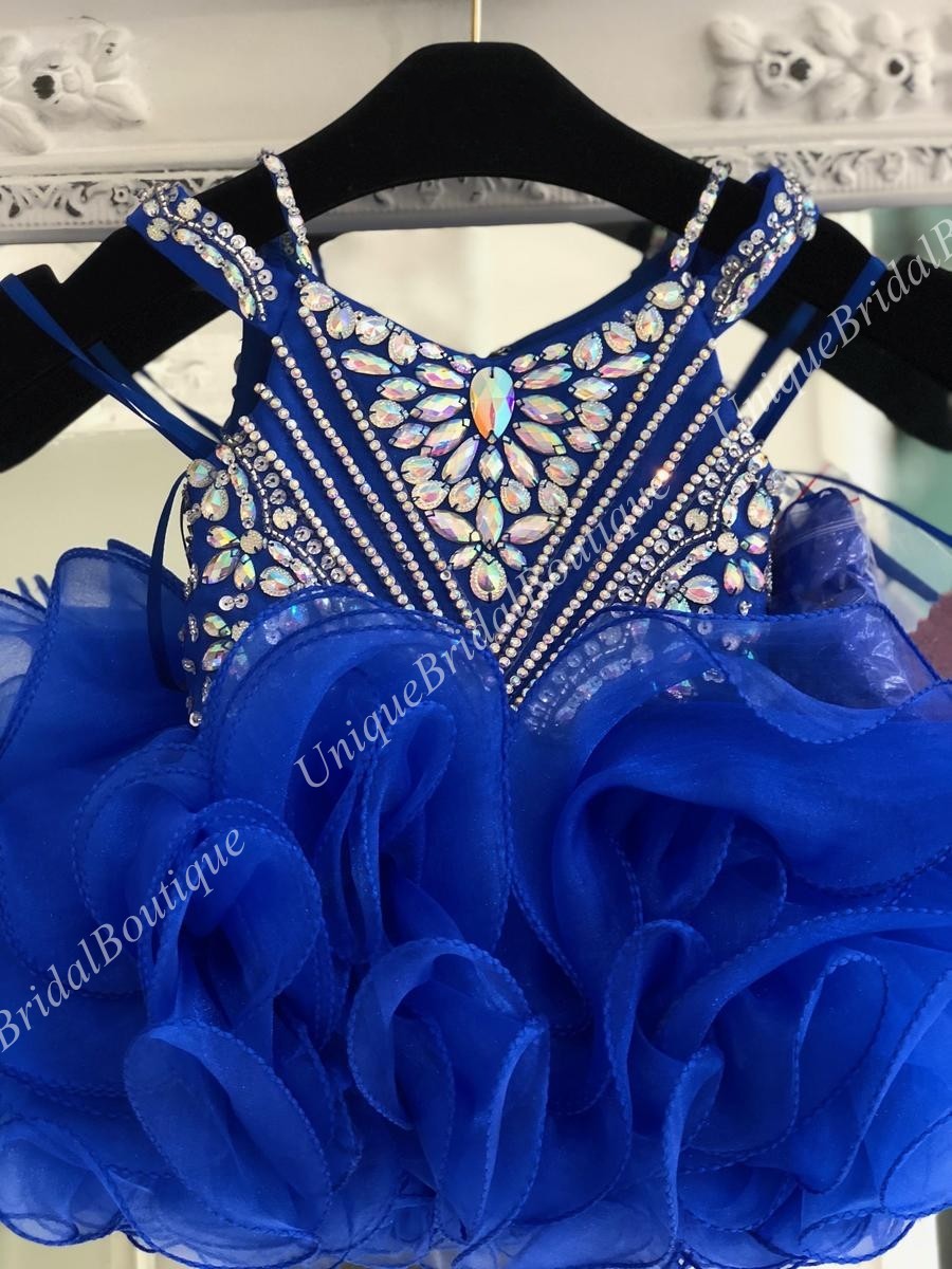 Little Miss Pageant Dress for Baby Girl Infant Toddler 2019 Straps Unique B76 Royal Blue Ruffles Cupcake Kids Pageant Dance Party Prom Gowns, Brown
Little Miss Pageant Dress for Baby Girl Infant Toddler 2019 Straps Unique B76 Royal Blue Ruffles Cupcake Kids Pageant Dance Party Prom Gowns, Brown