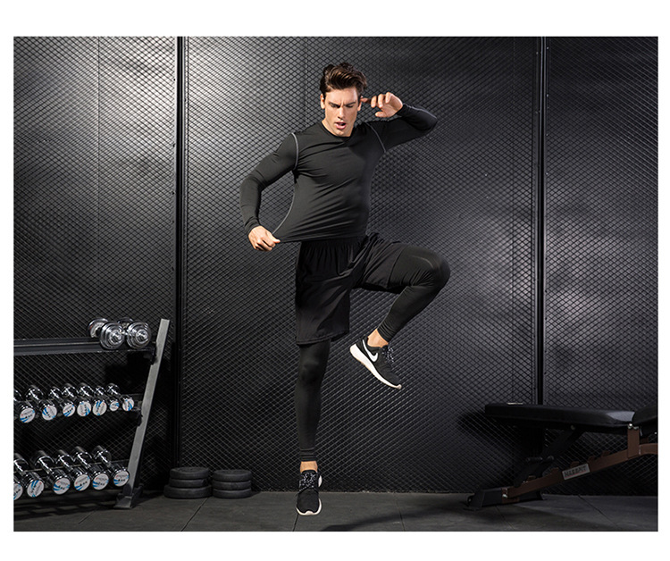 Clothing long sleeve Wear Quick Compression Shirt Long Sleeves Training tshirt Summer Fitness Clothing Solid Crossfit, Colour 4
Clothing long sleeve Wear Quick Compression Shirt Long Sleeves Training tshirt Summer Fitness Clothing Solid Crossfit, Colour 4
