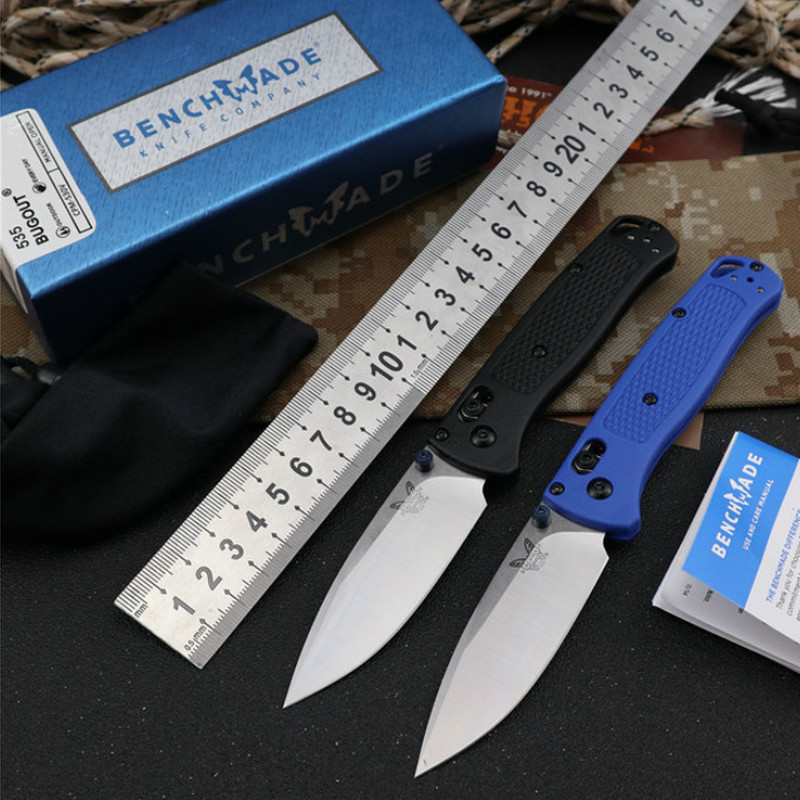 Benchmade BM535 Outdoor survival knife S30V Satin Plain Blade Polymer Handle Bugout AXIS 58-60HRC Shipping Free
Benchmade BM535 Outdoor survival knife S30V Satin Plain Blade Polymer Handle Bugout AXIS 58-60HRC Shipping Free