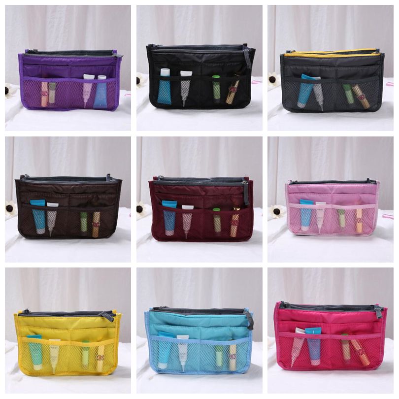 15 Colors Dual Bag In Bag Women Insert Handbag Organizer Purse Makeup Case Storage Liner Bag Tidy Travel Insert Storage Bags LXL1302, Blue;pink
15 Colors Dual Bag In Bag Women Insert Handbag Organizer Purse Makeup Case Storage Liner Bag Tidy Travel Insert Storage Bags LXL1302, Blue;pink