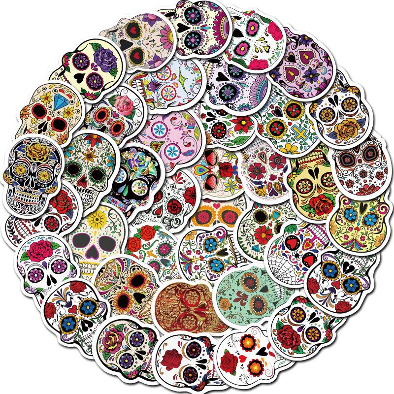 50PCS Mixed Car Stickers Horror Skull For Skateboard Laptop Fridge Helmet Stickers Pad Bicycle Bike Motorcycle PS4 Notebook Guitar Pvc Decal, Multi colors
50PCS Mixed Car Stickers Horror Skull For Skateboard Laptop Fridge Helmet Stickers Pad Bicycle Bike Motorcycle PS4 Notebook Guitar Pvc Decal, Multi colors