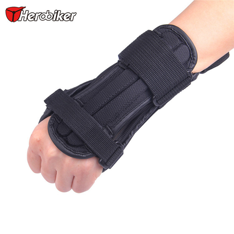 HEROBIKER Wrist Guard Brace Sport Protective Gear Hand Protectors Gloves Armguard for Snowboard Skiing Skating Skateboard MTB T191230