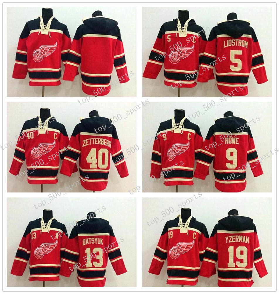 40 Henrik Zetterberg Detroit Red Wings Jersey 13 Pavel Datsyuk 9 Gordie Howe 19 Steve Yzerman Men's Hoodie Sweater Hockey Jersey All Stitche, Colour 3
40 Henrik Zetterberg Detroit Red Wings Jersey 13 Pavel Datsyuk 9 Gordie Howe 19 Steve Yzerman Men's Hoodie Sweater Hockey Jersey All Stitche, Colour 3