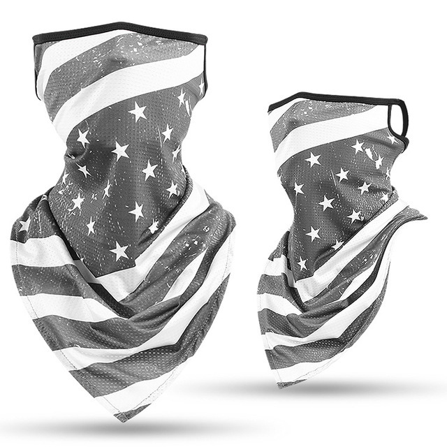 Motorcycle Face Cover Breathable Ice Silk Neck Covers Windproof Dust Outdoor Bandana Cycling Bike Ski Sports Scarf