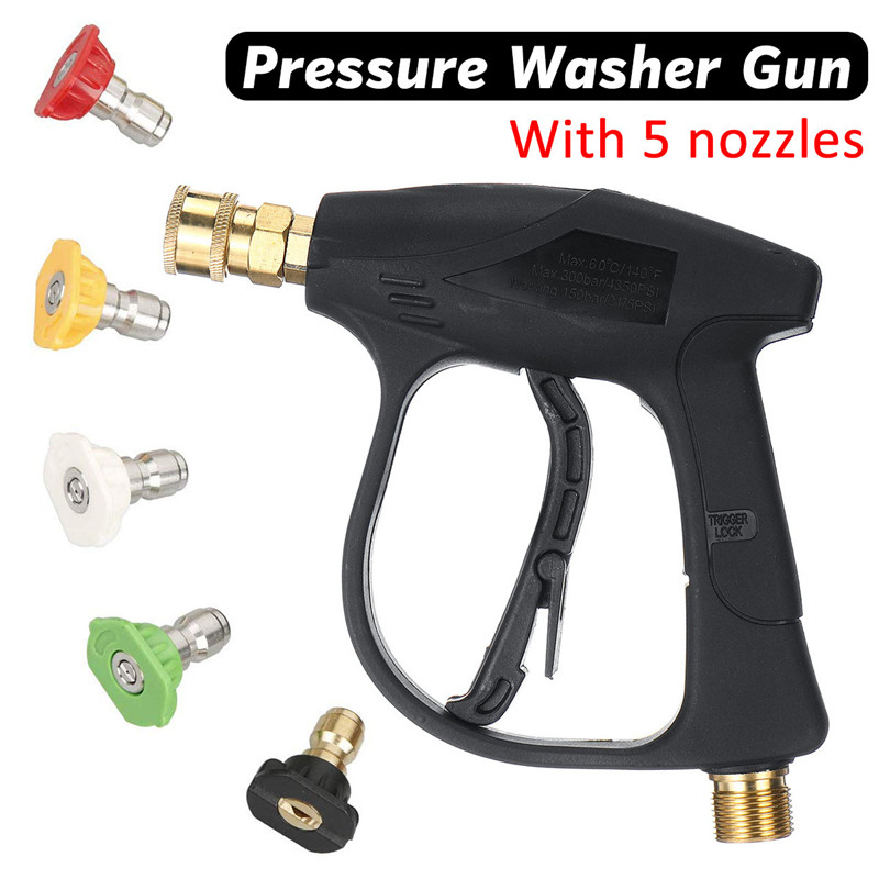 3000PSI High Pressure Water Guns Quick Connection Adapter Car Washing Guns Pressure Water Jet Cleaning Tools Car Washer
3000PSI High Pressure Water Guns Quick Connection Adapter Car Washing Guns Pressure Water Jet Cleaning Tools Car Washer