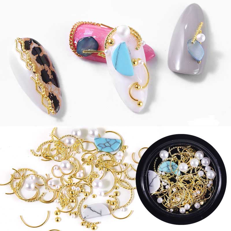 RBAN NAIL 1 Box 3D Nail Art Decorations Mixed Pearl Rhinestones Gold Rivets Nails Studs Rivet Mini Beads Art Accessories
RBAN NAIL 1 Box 3D Nail Art Decorations Mixed Pearl Rhinestones Gold Rivets Nails Studs Rivet Mini Beads Art Accessories