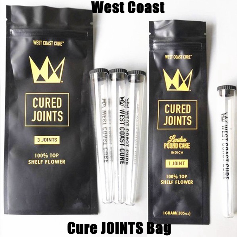 Wholesale West Coast Cure Pre roll joint package bags for 3PCS 1PCS CURED JOINTS BAG with PLASTIC TUBES Packaging smell proof resealable zipper pouch mylar packages
Wholesale West Coast Cure Pre roll joint package bags for 3PCS 1PCS CURED JOINTS BAG with PLASTIC TUBES Packaging smell proof resealable zipper pouch mylar packages
