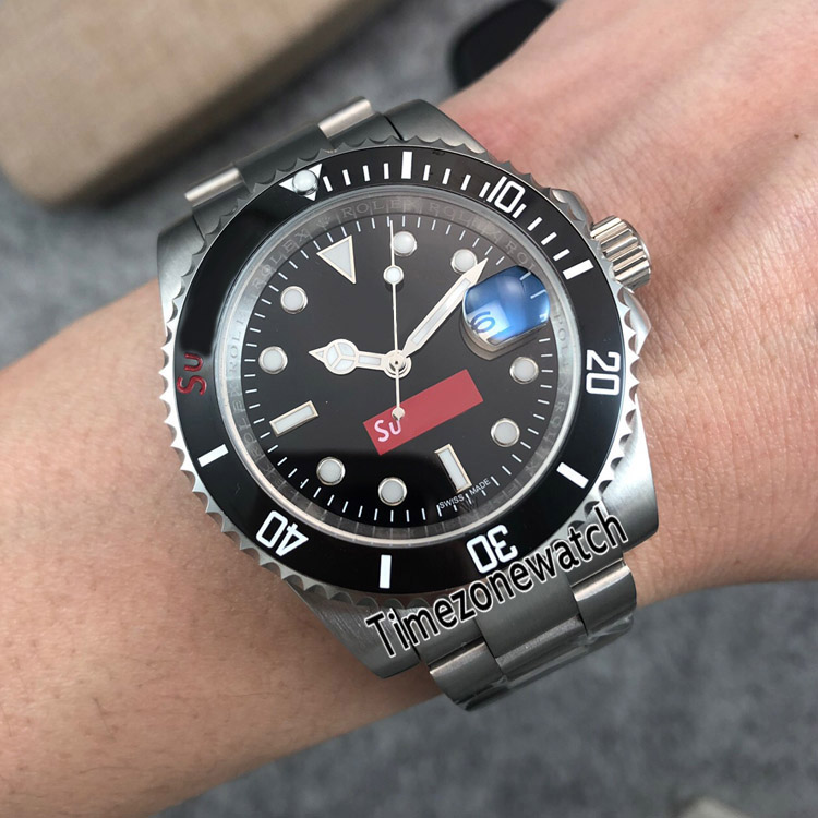 New 40mm Limited 116610 116610LN Mens Watch Black Ceramic Bezel Black Dial Stainless Steel Bracelet Sapphire Watches Timezonewatch E241, Slivery;brown
New 40mm Limited 116610 116610LN Mens Watch Black Ceramic Bezel Black Dial Stainless Steel Bracelet Sapphire Watches Timezonewatch E241, Slivery;brown