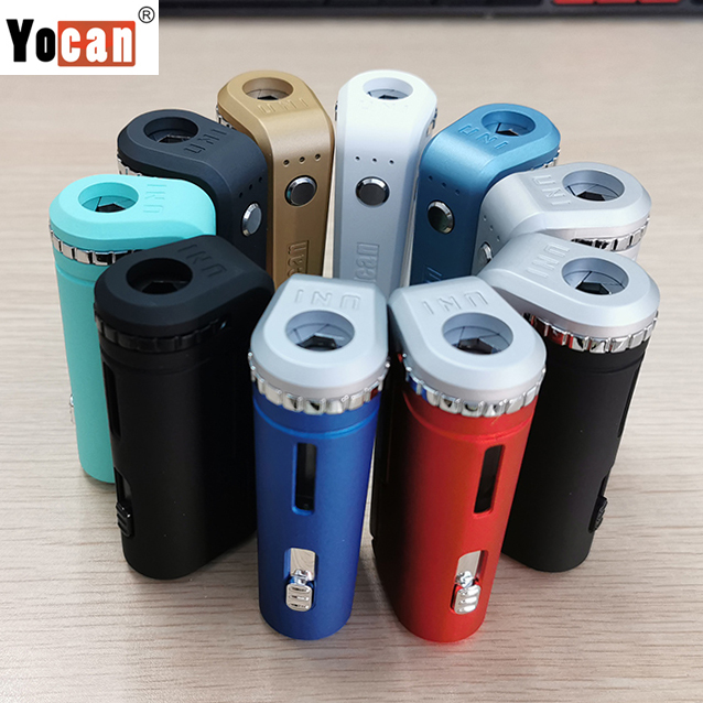 Authentic Yocan UNI Mod Battery Universal Vape Mods for All 510 Cartridges 650mAh VV Box 100% Original E Cigarette Vaporizers
Authentic Yocan UNI Mod Battery Universal Vape Mods for All 510 Cartridges 650mAh VV Box 100% Original E Cigarette Vaporizers