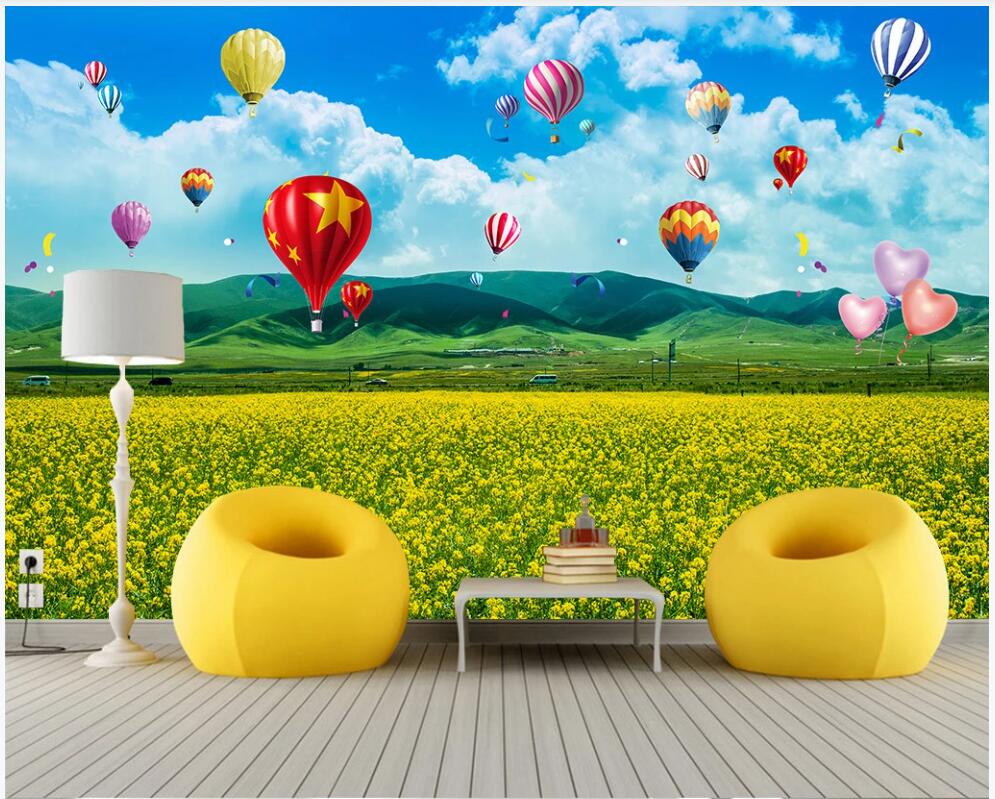 3d room wallpaper custom photo Fresh blue sky flower balloon scenery living room home decor 3d wall murals wallpaper for walls 3 d, Non-woven
3d room wallpaper custom photo Fresh blue sky flower balloon scenery living room home decor 3d wall murals wallpaper for walls 3 d, Non-woven