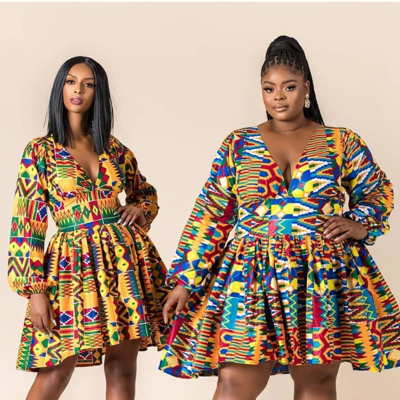 2020 new summer women celebrity style A-line dress V-neck short dress waist long-sleeved girl beach skirt for vacation party
2020 new summer women celebrity style A-line dress V-neck short dress waist long-sleeved girl beach skirt for vacation party