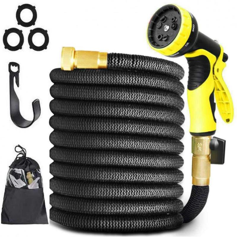 25FT-150FT Plastic Hoses Pipe With Spray Gun Garden Hose Expandable Magic Flexible Water Hose EU To Watering Car Wash Spray, Red
25FT-150FT Plastic Hoses Pipe With Spray Gun Garden Hose Expandable Magic Flexible Water Hose EU To Watering Car Wash Spray, Red