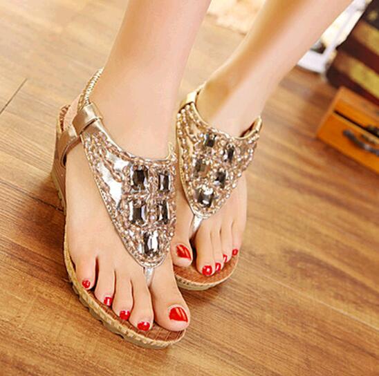 2020 new large size Amazon classic beaded rhinestone herringbone wedge sandals fashion casual wild trend comfortable sandals, Black
2020 new large size Amazon classic beaded rhinestone herringbone wedge sandals fashion casual wild trend comfortable sandals, Black