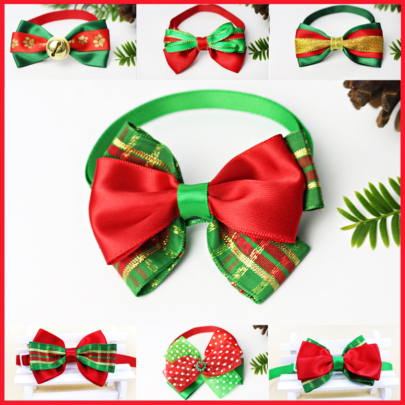 Christmas Pet Cat Dog Collar Bow Tie Adjustable Neck Strap Cat Dog Knot Collar Grooming Accessories Pet Puppy Product Supplies
Christmas Pet Cat Dog Collar Bow Tie Adjustable Neck Strap Cat Dog Knot Collar Grooming Accessories Pet Puppy Product Supplies
