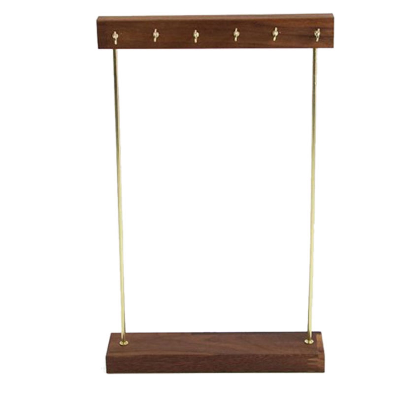 Wooden Jewelry Organizer Holder Rack with Hooks Shelf Hanging Earrings Necklaces Bracelets Storage Accessories
Wooden Jewelry Organizer Holder Rack with Hooks Shelf Hanging Earrings Necklaces Bracelets Storage Accessories
