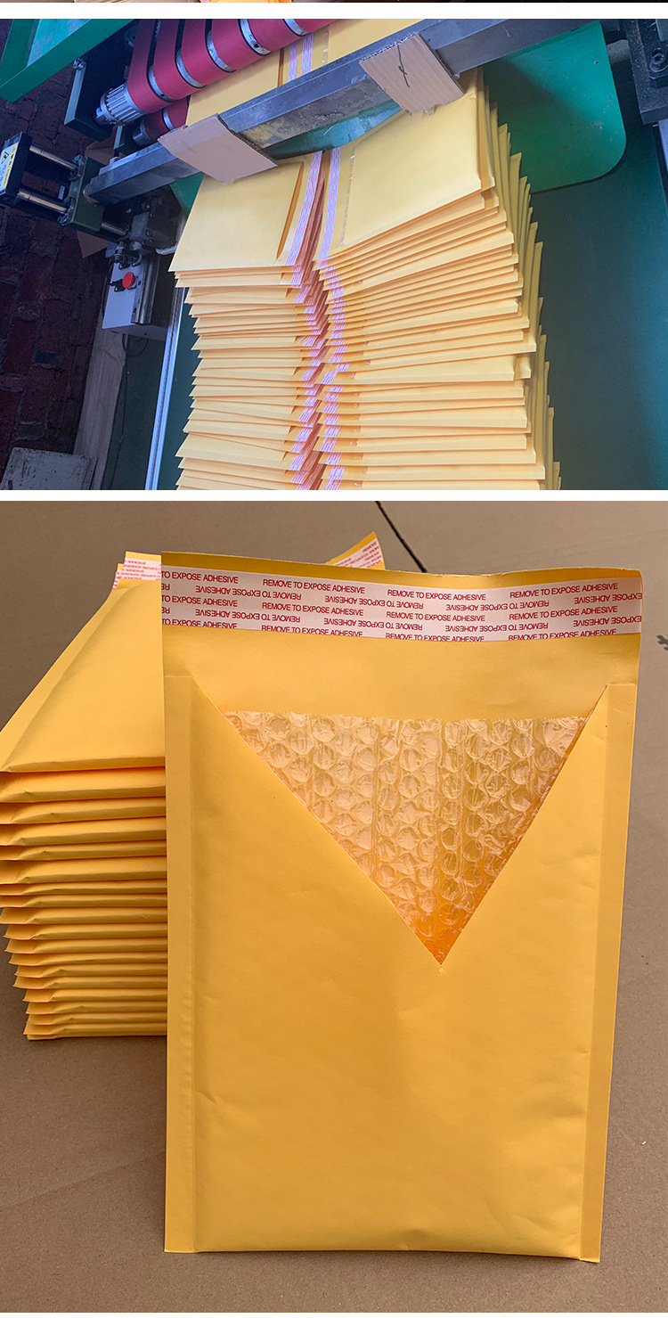 50 PCS/Lot Kraft Paper Bubble Envelopes Bags Mailers Padded Shipping Envelope With Bubble Mailing Bag Drop Shipping