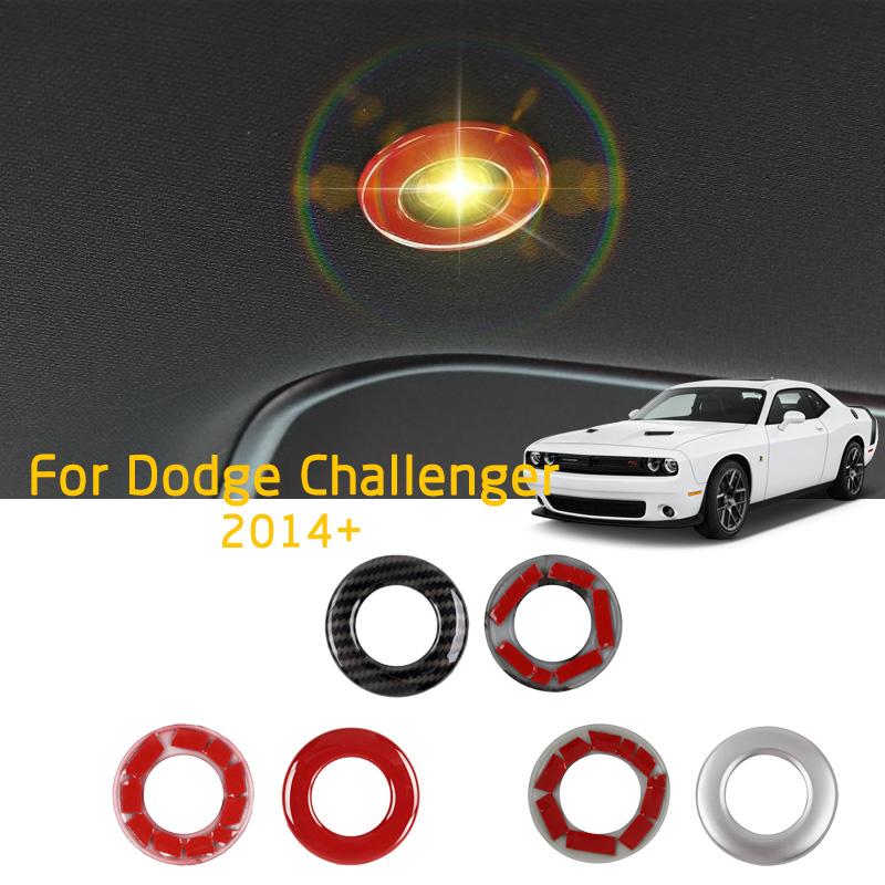 Automobile Roof Reading Light Ring Decoration Cover for Dodge Challenger 2014+ Factory Outlet Car Interior Accessories