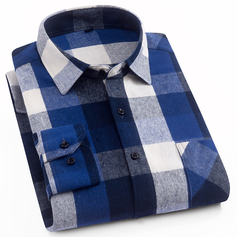 Men' Brushed Flannel Long Sleeve Shirt Single Patch Pocket Colorful Bold Plaid Checked Pattern&100% Cotton Work or Dress Shirts, Dtf10
Men' Brushed Flannel Long Sleeve Shirt Single Patch Pocket Colorful Bold Plaid Checked Pattern&100% Cotton Work or Dress Shirts, Dtf10