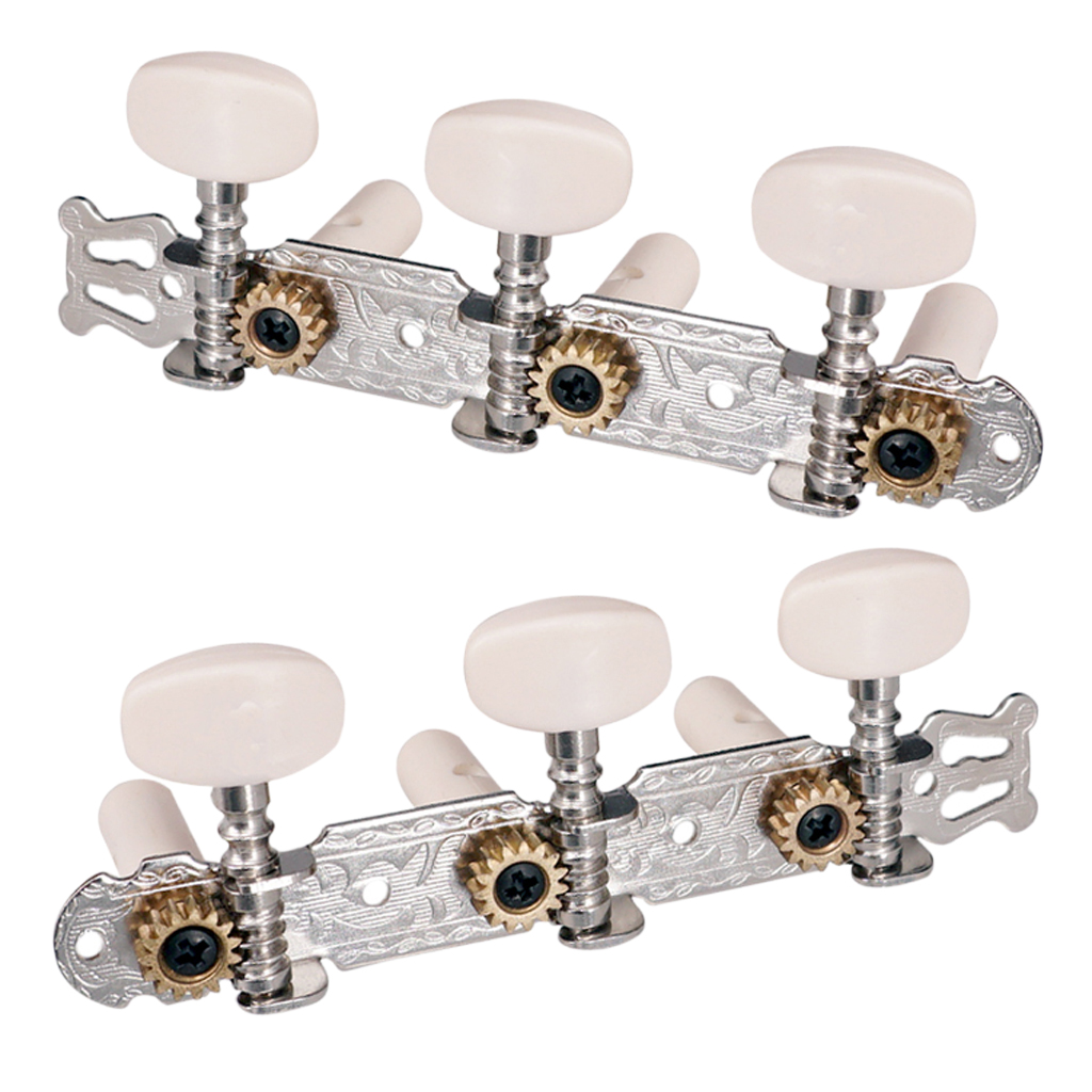 2pcs Classical Guitar Tuners Tuning Pegs Keys Machine Heads