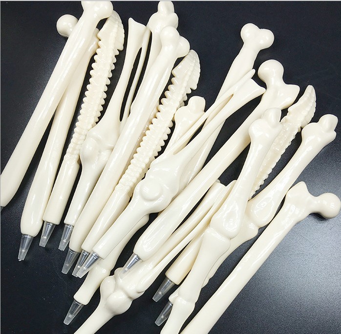 0.7mm Novelty Pen Writing Supplies Bone Shape Ballpoint Pen Wholesale New Gift School Office Stationery Blue Black Refill, White
0.7mm Novelty Pen Writing Supplies Bone Shape Ballpoint Pen Wholesale New Gift School Office Stationery Blue Black Refill, White