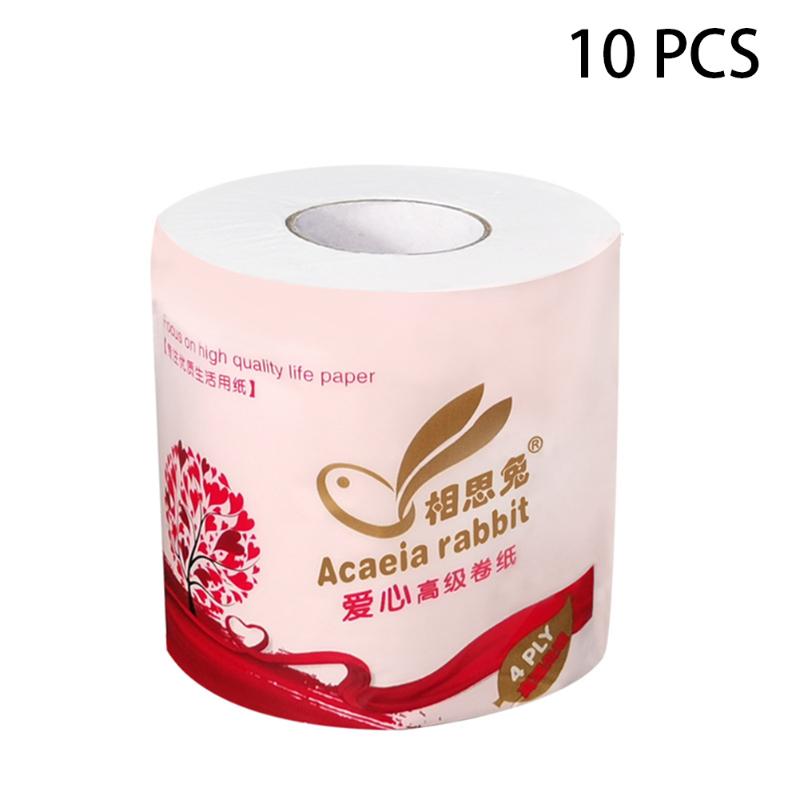 10rolls Bulk Skin Friendly Toilet Paper Household Water Absorption Bath Tissue 4 Ply Restaurant Thickened Kitchen Soft Wood Pulp
10rolls Bulk Skin Friendly Toilet Paper Household Water Absorption Bath Tissue 4 Ply Restaurant Thickened Kitchen Soft Wood Pulp