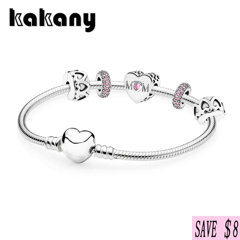 Other Bracelets Kakany 925 Sterling Silver Mother Heart Bracelet Gift Set Mother's Day Original Personality With Women's Fashion Jewelry
Other Bracelets Kakany 925 Sterling Silver Mother Heart Bracelet Gift Set Mother's Day Original Personality With Women's Fashion Jewelry