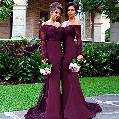 Long Sleeved Mermaid Evening Dresses New Off the Shoulder Full Sleeve Prom Party Dress Illusion Appliques Lace Haute Coutur, Dark green
Long Sleeved Mermaid Evening Dresses New Off the Shoulder Full Sleeve Prom Party Dress Illusion Appliques Lace Haute Coutur, Dark green