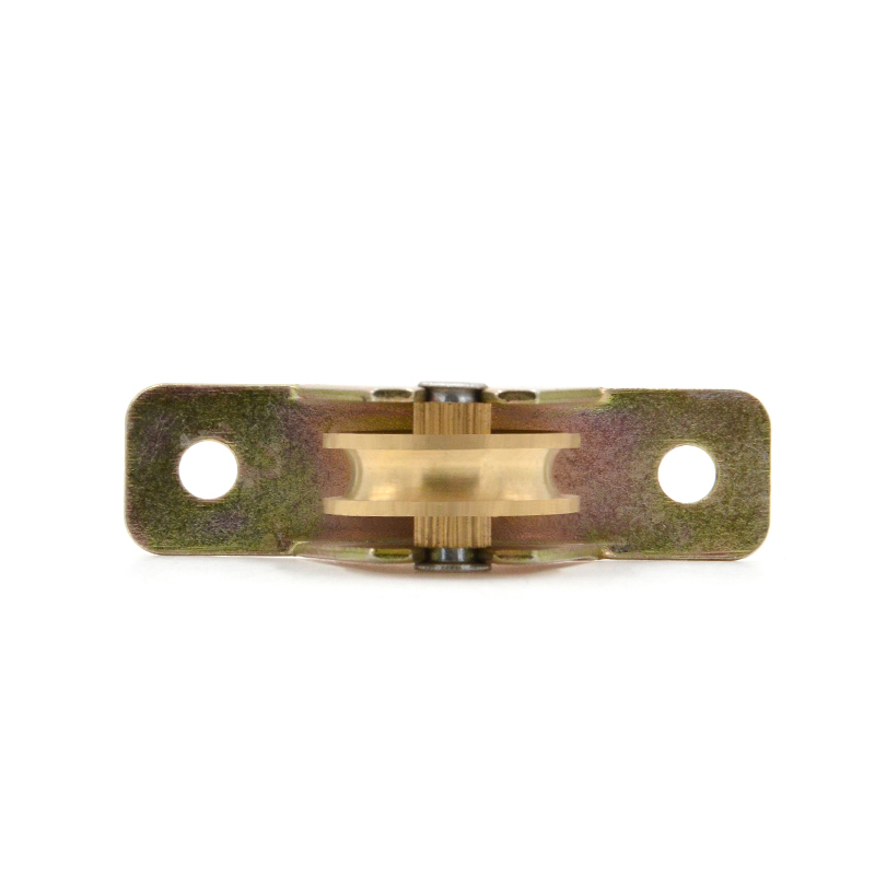 T style fixed pulley window roller sliding door plastic steel window pulley Aluminum alloy doors and windows wheel mute brass wheel hardware